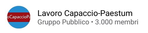 lavoro capaccio part time|Lavoro Urgente a Capaccio (SA)